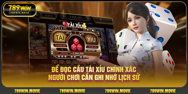 Để đọc cầu tài xỉu chính xác người chơi cần ghi nhớ lịch sử