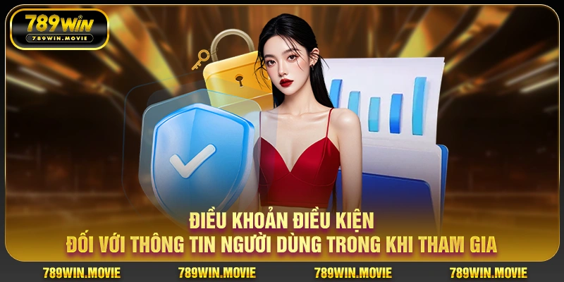 Điều khoản điều kiện đối với thông tin người dùng trong khi tham gia